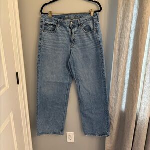 American Eagle Strigid High Wasted Stovepipe Jean - Size 12 Long
